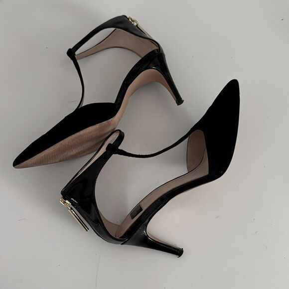 Louise et Cie Black Pointed Toe Heels - Picture 4 of 5
